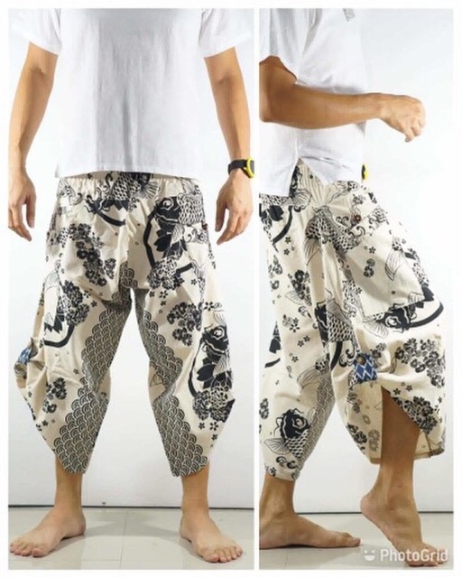 Monsanae Shop กางเกงซามูไร เด็กดอย รุ่น Sm -012