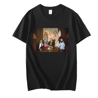 printเสื้อยืดแฟชั่นพิมพ์ลายQwe122ev เสื้อยืดลําลอง ผ้าฝ้าย พิมพ์ลาย Euphoria Halloween Rue Jules Zendaya Hunter Schafer