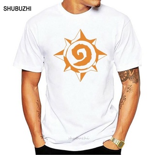 ขายดี เสื้อยืดแขนสั้น ผ้าฝ้าย 100% พิมพ์ลาย Hearthstone สีดํา สําหรับผู้ชาย