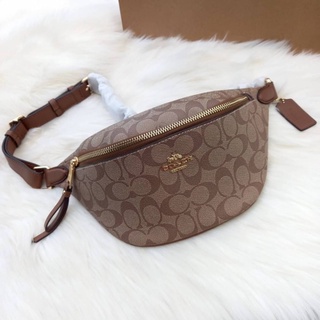 COACH BELT BAG IN SIGNATURE CANVAS (F48740)