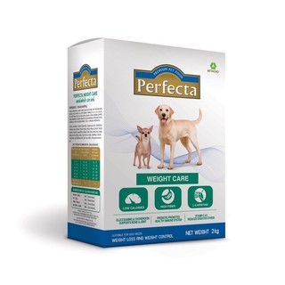 Perfecta WeightCare 2kg เพอร์เฟคต้า เวทแคร์ อาหารสุนัขสูตรลดและควบคุมน้ำหนัก