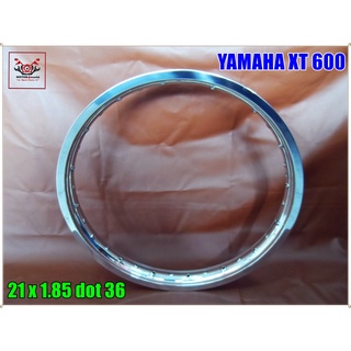 "ALUMINIUM POLISH" WHEEL RIM 21x1.82 (DOT36) for YAMAHA XT600 year 1984-1990 // วงล้อ อลูมิเนียมปัดเงา ขอบ21 (36 รู)