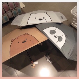 ร่ม ร่มกันแดด กันแสง UV We Bare Bears - Miniso