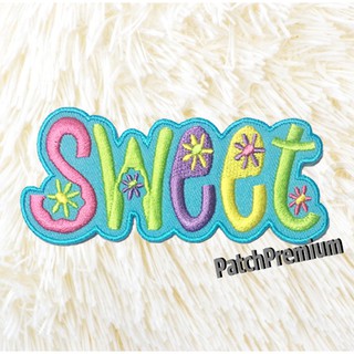 SWEET - ตัวรีด (Size M) ตัวรีดติดเสื้อ