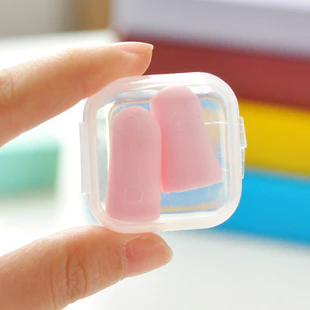 พร้อมส่ง!ที่อุดหู ที่อุดหู กันเสียงรบกวน กันกรน แพ็คคู่ พร้อมกล่องเก็บ