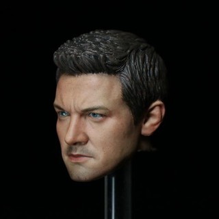 ฟิกเกอร์ 1 : 6 Male Hawkeye Avengers Jeremy renner male head sculpt Fit 12  