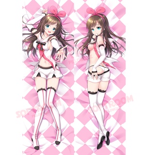 Kizuna Ai Dakimakura ปลอกหมอน แบบนิ่ม ลายอนิเมะญี่ปุ่น Otaku ขนาด 50x150 ซม. สําหรับโซฟา เตียง DK2540