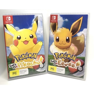 [15.9 ลด 300 รหัส 3TVUMU / ทักแชทรับโค้ดทั้งหมด] [มือ1] POKEMON LET’s GO PIKACHU! / POKEMON LET’s GO EEVEE