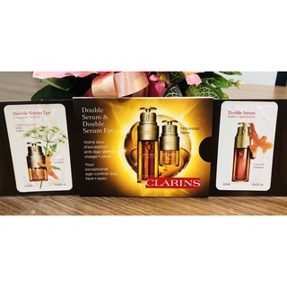 Set คู่ Perfect Duo ~ Clarins Double Serum &amp; Double Serum Eye