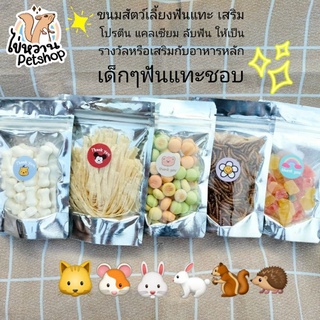 ขนมสัตว์ฟันแทะสำหรับชูก้าร์ กระรอก เม่นเเคระ ดอร์เม้าส์ แฮมเตอร์ สัตว์ฟันแทะ หนูทุกสายพันธุ์ช