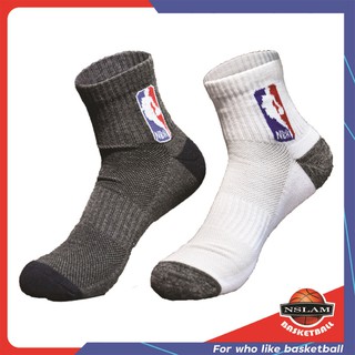 ถุงเท้าบาสเกตบอล NBA ข้อสั้น (หนาพิเศษ) ✅พร้อมส่งไทย เร็วสุดใน2วัน✅ Basketball Socks ถุงเท้าบาส ถุงเท้าNBA Socks