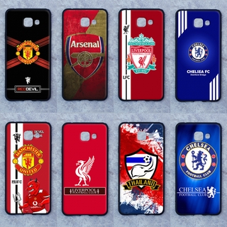 เคส  Samsung  A7 (2016)   ลายทีมฟุตบอล   ขอบนิ่มหลังแข็ง เคสมือถือ เคสโทรศัพท์ Case