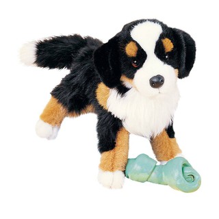 Douglas Trevor Bernese Mountain Dog - ตุ๊กตานิ่มลูกสุนัขพันธุ์เบอร์นีส เมาน์เทนด็อก เทรเวอร์ ขนาดยาว 16 นิ้ว (รวมหาง)