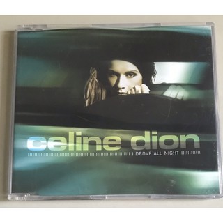 ซีดีซิงเกิ้ล ลิขสิทธิ์ มือ 2 สภาพดี...199 บาท “Celine Dion” ซิงเกิ้ล "I Drove All Night”*แผ่นไทย*