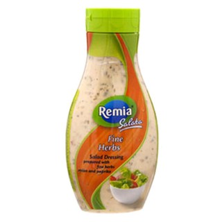 เรมิอา น้ำสลัดผสมสมุนไพรต่างๆ Remia Fine Herbs Salad Dressing 500ml.