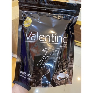 แบบซอง กาแฟดำ วาเลนติโน่ มี อย ปลอดภัย ☕️☕️ กาแฟดำ แบบถุง Valentino Coffee กาแฟวาเลนติโน่ มีอย.(ถุงดำ/1ถุง)