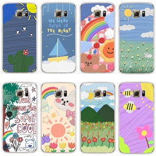 เคส Samsung galaxy a8 star / a9 star s6 s6 edge s4 เคสซิลิโคนนิ่ม แบบใส