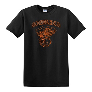 เสื้อยืด พิมพ์ลาย Harley Davidson Biker สีส้มS-5XL