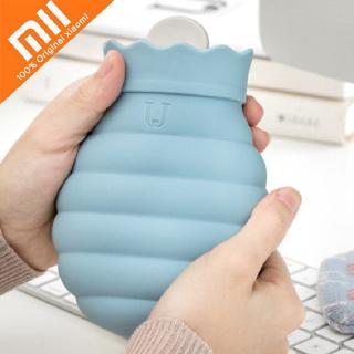 Jordan&amp;Judy Hot Water Bag 313Ml  Heating Silicone Bottle Winter Heater with Knitted Cover Warmer Hot Water Bottl