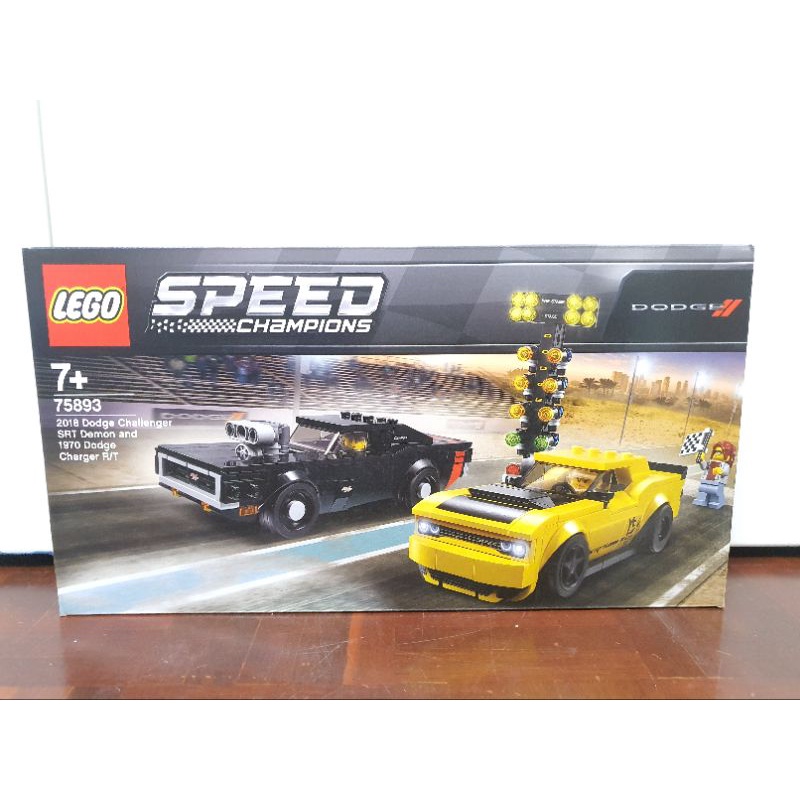 เลโก้ Lego speed champions 75893_2018 Dodge Challenger SRT Demon and 1970 Dodge Charger R/T