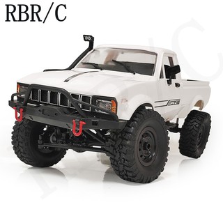 รถบรรทุกบังคับวิทยุ RBR CWPL C24-1 1/16 2.4G 4WD kereta kontrol สีขาว DIY