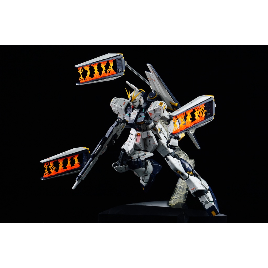 RG MG RX93v2 Hiv Gundam Floating gun scene secial effects Fluorescence ...