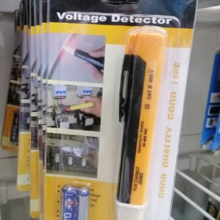 Voltage Detector ไขควงเช็คไฟฟ้า แบบมีเสียงเตือน พร้อมใช้งานทันทีแถมถ่านให้ฟรี 2 ก้อน ของแท้ราคาถูกมีติดบ้านตรวจสอบไฟรั่ว