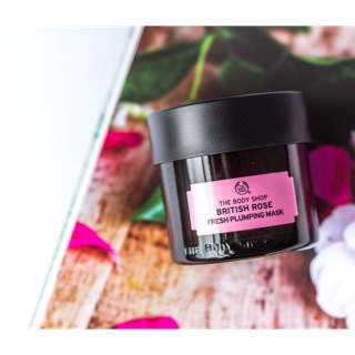 The Body Shop British Rose Fresh Plumping Mask 75ml.