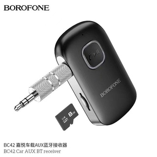 Borofone BC42 Car Bluetooth Aux Wireless Receiver บลูทูธในรถยนต์