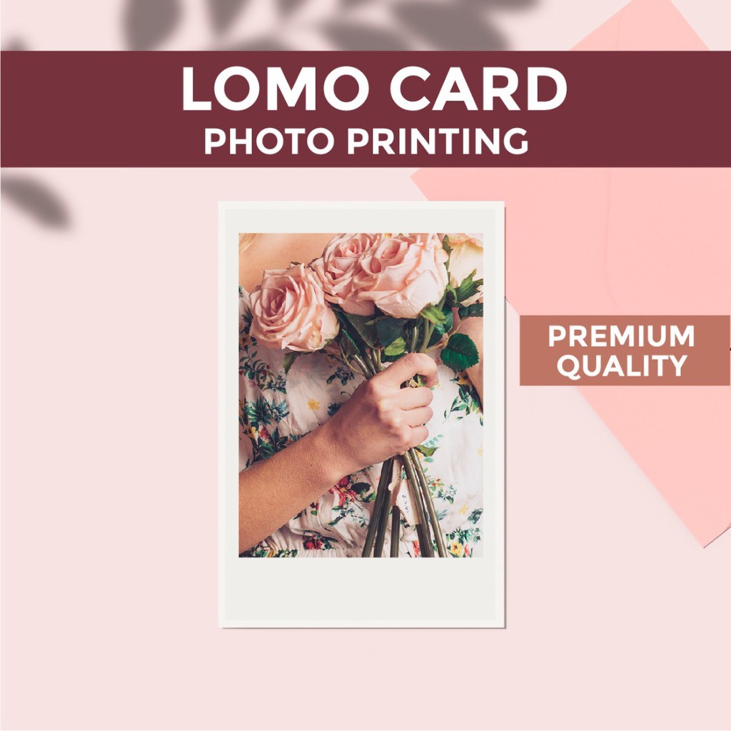 Lomo Card Photo Printing 57mm X 89mm Premium เหมาะสําหรับวันเกิด งานคู่รัก