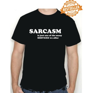 ขายดี!ขายดี เสื้อยืดลําลอง แขนสั้น พิมพ์ลาย SARCASM S-X OFkfla46FHfihb33 สไตล์คลาสิก สําหรับงานปาร์ตี้ คริสต์มาส วันเกิด