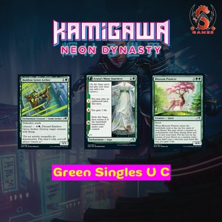 Kamigawa Neon Dynasty Singles Green U C