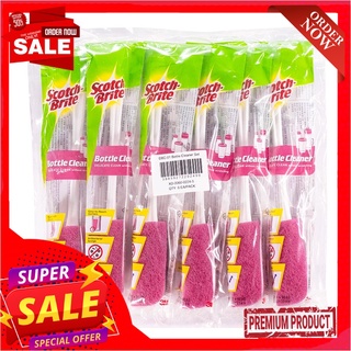 สก็อตช์ไบรต์ แปรงล้างขวด แพ็ค 6 ด้ามScotch Brite Bottle Cleaner x 6 Pcs