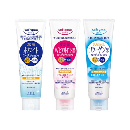 Softymo Cleansing Foam 190g ซอฟติโม คลีนซิ่ง โฟม โฟมล้างหน้า ล้างเครื่องสำอางค์ ล้างเมคอัพ 2in1