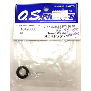 อะไหล่ O.S. Engines ใช้กับ 91FX 46-50-55 Thrust Washer 46120000 อุปกรณ์เครื่องยนต์น้ำมัน OS engines Rc