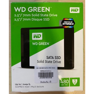 480 GB SSD (เอสเอสดี) WD GREEN (WDS480G2G0A) ใช้งานปกติ