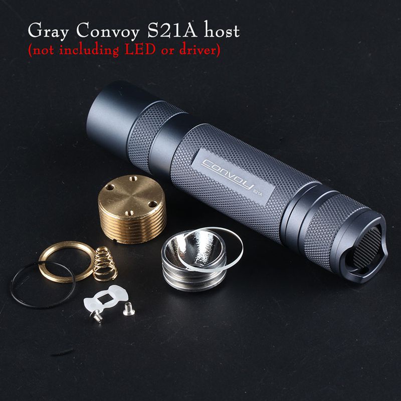 โฮสต์ไฟฉาย Convoy S21A ดั้งเดิม led และไดรเวอร์ไม่รวม DIY