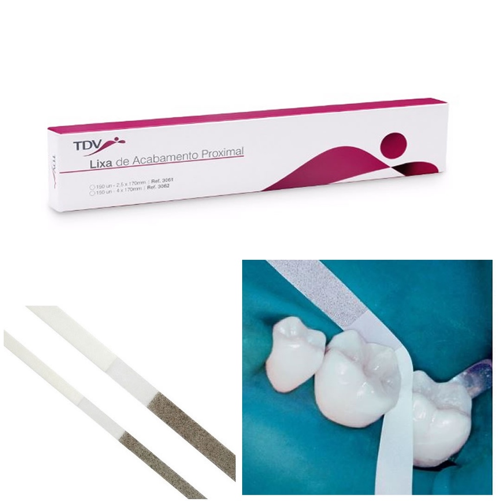 Sand Paper Strip ใช้สำหรับขัด Composite