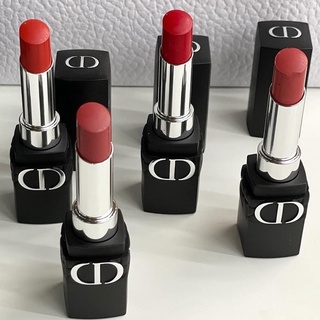 ลด 18% {โค้ด 8MZCRVW} [พร้อมส่ง] DIOR Rouge Dior Forever Ultra Pigmented Matte Bare-Lip Feel Comfort