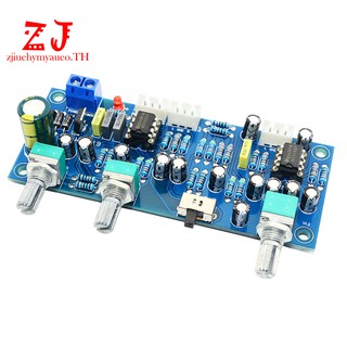 2 . 1 channel อุปกรณ์บอร์ดขยายเสียงซับวูฟเฟอร์ pre -amp ne 5532 zjt