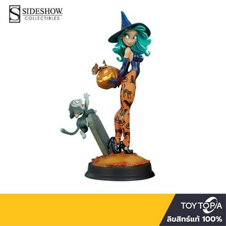 พร้อมส่ง+โค้ดส่วนลด Pumpkin Witch: Happy Hallow Queens Collection Statue 300754 by Sideshow (ลิขสิทธิ์แท้)