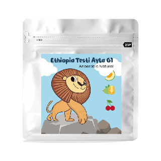 Tanmonkey Coffee เมล็ดกาแฟคั่วอ่อน Ethiopia Testi Ayla Anaerobic Natural Process