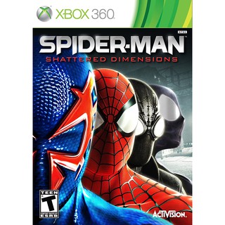 แผ่น XBOX 360 : Spider-Man Shattered Dimensions  ใช้กับเครื่องที่แปลงระบบ JTAG/RGH