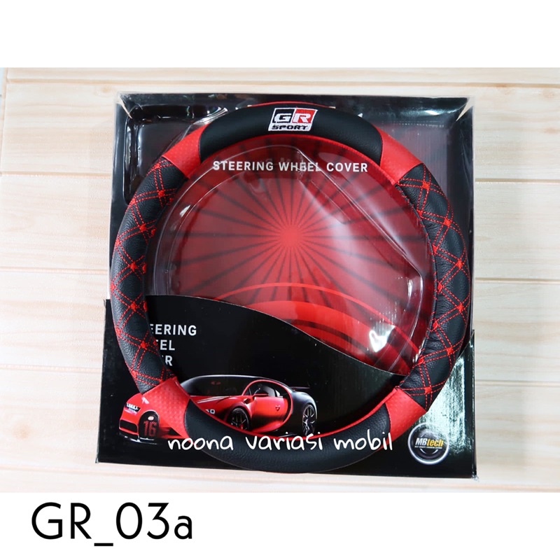 Long Lasting Gr Sport Edition 03 ที่หุ้มพวงมาลัยรถยนต์ Agya Raize New Rush New Fortuner Gr