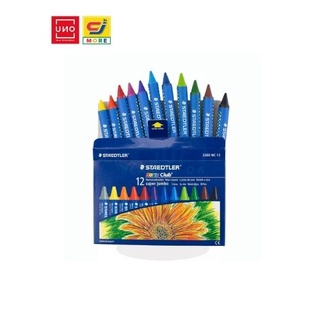 Staedtler สีเทียน NORIS JUMBO 12 สี รุ่น 2290 NC12