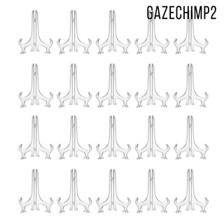 ( Gazechimp2 ) ขาตั้งพลาสติกใส 20 ชิ้น