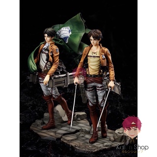 พร้อมส่ง❗ฟิกเกอร์แท้💯 Attack on Titan - Eren Yeager - Levi - 1/7 (Hobby Max) ฟิกเกอร์ผ่าพิภพไททัน