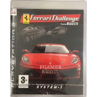 PS3 Ferrari Challenge Trofeo Pirelli ( English ) แผ่นเกมส์ ของแท้ มือ1 มือหนึ่ง ของใหม่ ในซีล