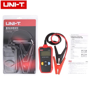 UNI-T UT673A เครื่องทดสอบแบตเตอรี่ ดิจิตอล วัดแบตเตอรี่ CCA 12/24V AGM GEL EFB ของแท้ สินค้าพร้อมส่ง