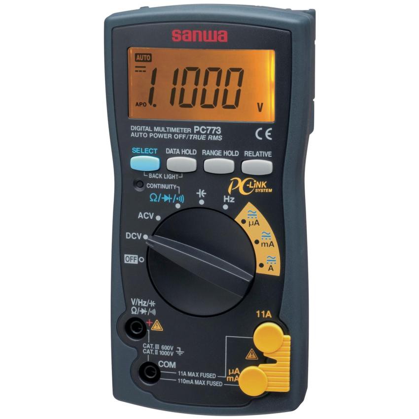 ดิจิตอลมัลติมิเตอร์ 11000count SANWA PC773 digital multimeter ซันวา